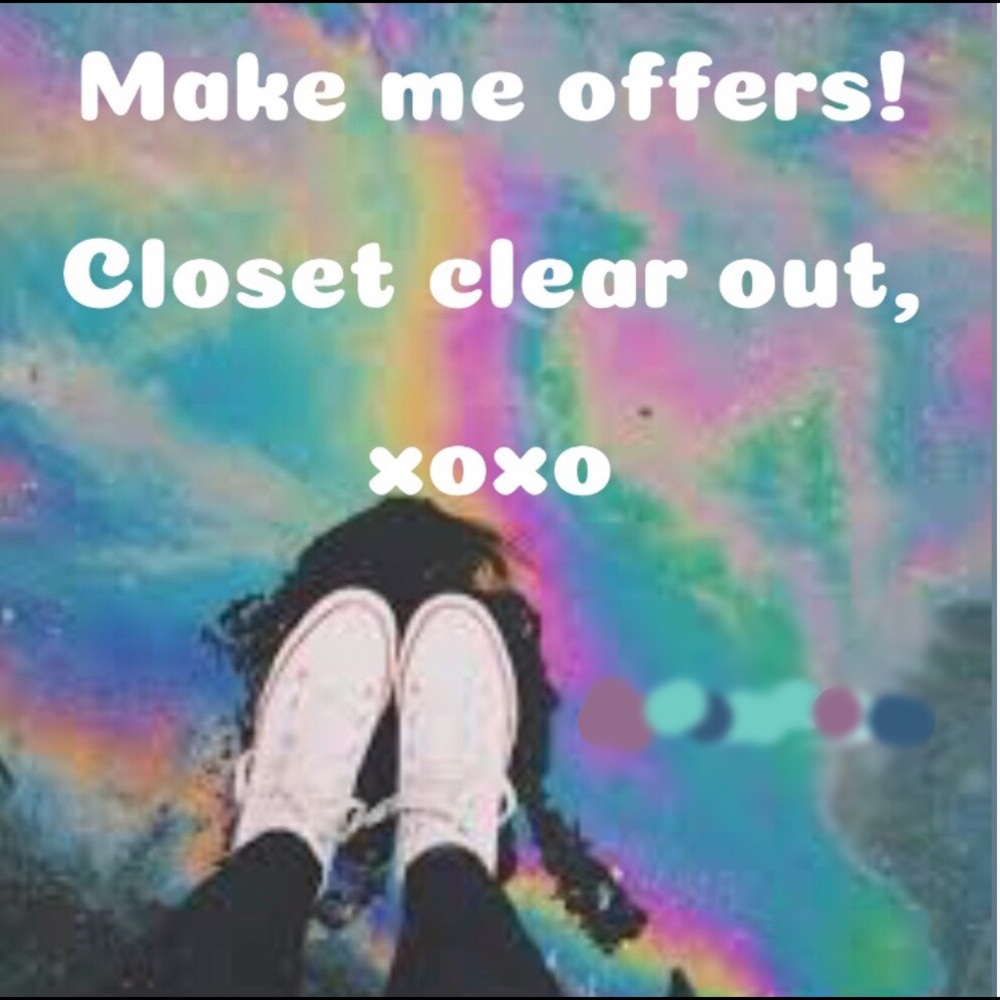 Closet clear out Make offers